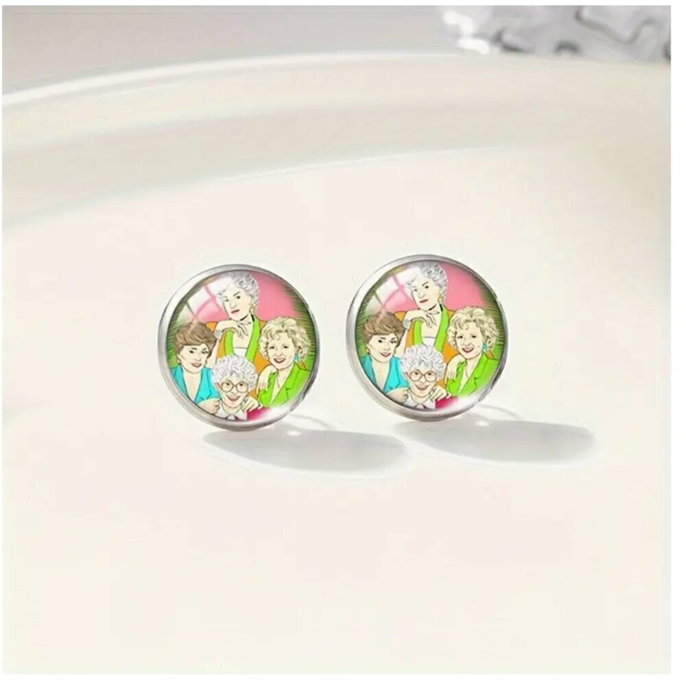 Golden Girls Iconic Character Earrings - Show Your Fandom!
